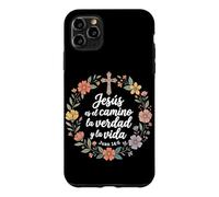 Jesus Es El Camino La Verdad Y La Vida Cristianos Flower Case for iPhone 11 Pro Max