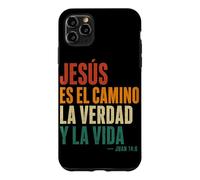 Jesus Es El Camino La Verdad Y La Vida Cristianos Retro Case for iPhone 11 Pro Max