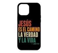Jesus Es El Camino La Verdad Y La Vida Cristianos Retro Case for iPhone 12 Pro Max
