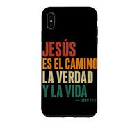 Jesus Es El Camino La Verdad Y La Vida Cristianos Retro Case for iPhone XS Max