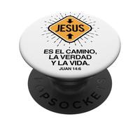Jesús es el Camino, la Verdad y la Vida. PopSockets Adhesive PopGrip
