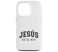 Jesús Es El Re'y Cristiana Fe Religiosa Regalo Case for iPhone 13 Pro