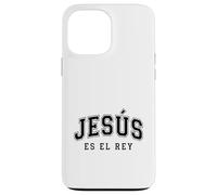 Jesús Es El Re'y Cristiana Fe Religiosa Regalo Case for iPhone 13 Pro Max
