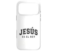 Jesús Es El Re'y Cristiana Fe Religiosa Regalo Case for iPhone 17 Pro Max
