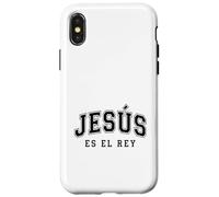 Jesús Es El Re'y Cristiana Fe Religiosa Regalo Case for iPhone X/XS