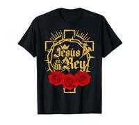 Jesus ES Mi Rey, Roca Y Mi Fortaleza, Bible Verse Sayings T-Shirt