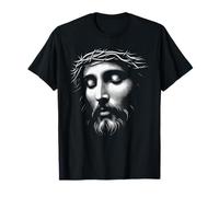 Jesus Face Image Christian Religion Christianity T-Shirt