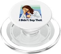 Jesus Face Palm I Didn’t Say That PopSockets PopGrip for MagSafe