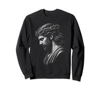 Jesus Face Tee Vintage 90s Grunge Graphic Jesus Christ Sweatshirt