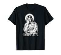 Jesus Facepalm Seriously Funny Christian Religious Meme T-Shirt