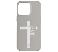 Jesus Faith makes all things possible Catholic Jesus Cross Case for iPhone 15 Pro Max