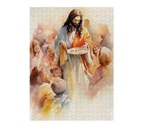 Jesus Feeding The Poor Classic Jigsaw Puzzle for Adults, 500 PCS