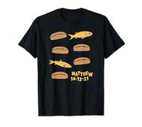 Jesus Feeds The 5000 5 Loaves of Bread 2 Fish Bible Story T-Shirt
