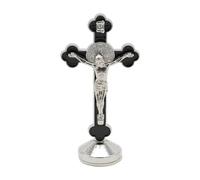 Jesus Figurine - 8x4.3x4.3cm Metal Decorative Tabletop Statue, Realistic Jesus Sculpture with Stable Base, Portable Religious Decoration for Home Shelves Cabinets Desk | Living Room Display, Prayer Co