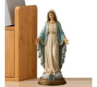 Jesus Figurine, Eight Inch Resin Statue, Religious Desk