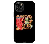 Jesus Fill My Cup Psalm 23:5 Fall Leaves Case for iPhone 11 Pro