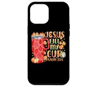 Jesus Fill My Cup Psalm 23:5 Fall Leaves Case for iPhone 12 Pro Max