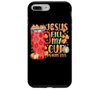 Jesus Fill My Cup Psalm 23:5 Fall Leaves Case for iPhone 7 Plus/8 Plus