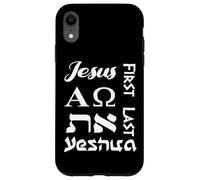 Jesus First Last Alpha Omega Aleph Tav Yeshua Case for iPhone XR