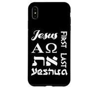 Jesus First Last Alpha Omega Aleph Tav Yeshua Case for iPhone XS Max