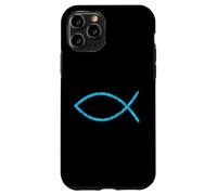 Jesus Fish Ichthys Font Christianity Christian Case for iPhone 11 Pro