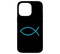 Jesus Fish Ichthys Font Christianity Christian Case for iPhone 14 Pro Max
