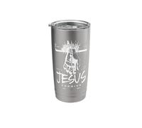 Jesus Forgive Christian Resurrected Savior Faith Easter Stainless Steel Insulated Tumbler