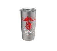 Jesus Forgive Christian Resurrected Savior Faith Easter Stainless Steel Insulated Tumbler
