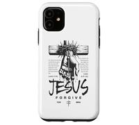Jesus Forgive Religious Christian God Faith Jesus Streetwear Case for iPhone 11