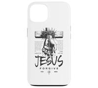 Jesus Forgive Religious Christian God Faith Jesus Streetwear Case for iPhone 13