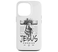 Jesus Forgive Religious Christian God Faith Jesus Streetwear Case for iPhone 13 Pro
