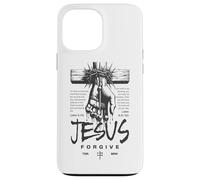 Jesus Forgive Religious Christian God Faith Jesus Streetwear Case for iPhone 13 Pro Max