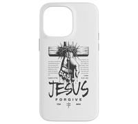 Jesus Forgive Religious Christian God Faith Jesus Streetwear Case for iPhone 14 Pro Max