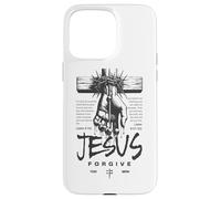 Jesus Forgive Religious Christian God Faith Jesus Streetwear Case for iPhone 15 Pro Max
