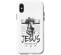 Jesus Forgive Religious Christian God Faith Jesus Streetwear Case for iPhone X/XS