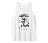 Jesus Forgive Religious Christian God Faith Jesus Streetwear Tank Top