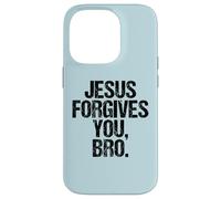 Jesus Forgives You Christian Faith Quote Religious Message Case for iPhone 14 Pro