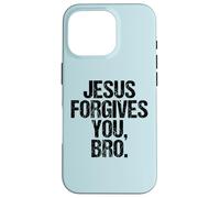 Jesus Forgives You Christian Faith Quote Religious Message Case for iPhone 16 Pro