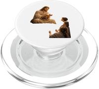 Jesus Forming Birds From Clay Biblical Childhood Miracle PopSockets PopGrip for MagSafe