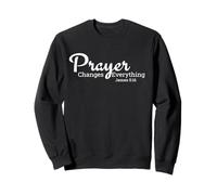 Jesus Freak Funny Christian Pray Over Everything Sweatshirt