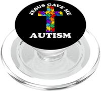 Jesus Gave Me Autism - Christian Autism Awareness PopSockets PopGrip for MagSafe
