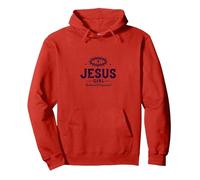 Jesus Girl: Redeemed & Empowered Christians for Women Faith Pullover Hoodie, Adult Unisex, Red, L