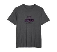 Jesus Girl: Redeemed & Empowered Christians for Women Faith T-Shirt, Men's Big and Tall, Dark Heather Grey, 3X Tall