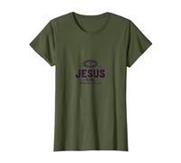 Jesus Girl: Redeemed & Empowered Christians for Women Faith T-Shirt, Women, Olive, XXL
