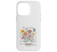 Jesus Give Thanks To The Lord His Love Endures Forever Case for iPhone 14 Pro Max