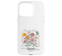 Jesus Give Thanks To The Lord His Love Endures Forever Case for iPhone 15 Pro Max