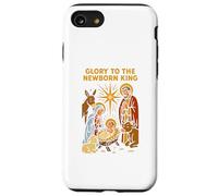 Jesus Glory to the Newborn King Retro Mens Christian Case for iPhone SE (2020) / 7/8