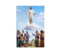 Jesus Go to Heaven Poster Decorative Painting Canvas Wall Posters And Art Picture Print Modern Family Bedroom Decor Posters 16x24inch(40x60cm)
