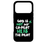 Jesus God is The Pilot Aviation Christian Faith Case for iPhone 17 Pro