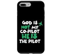 Jesus God is The Pilot Aviation Christian Faith Case for iPhone 7 Plus/8 Plus